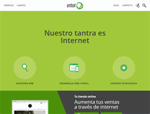 Tablet Screenshot of embat.es